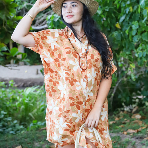 SHOWCASE SPECIAL - Waiwaolani - Charlie Dress in Retro Kokiʻo