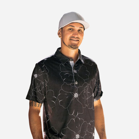 Sugar Caddy - Men's Polo - Black Ilima
