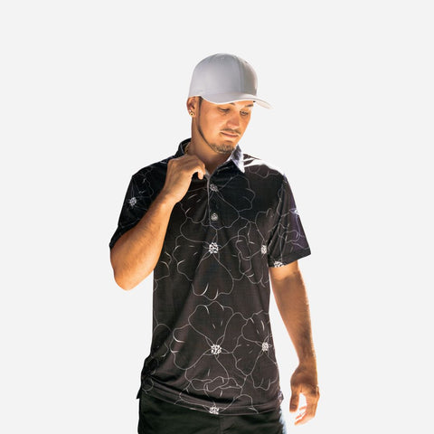 Sugar Caddy - Men's Polo - Black Ilima