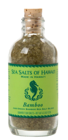 Sea Salts of Hawai'i - Green Bamboo Hawaiian Sea Salt