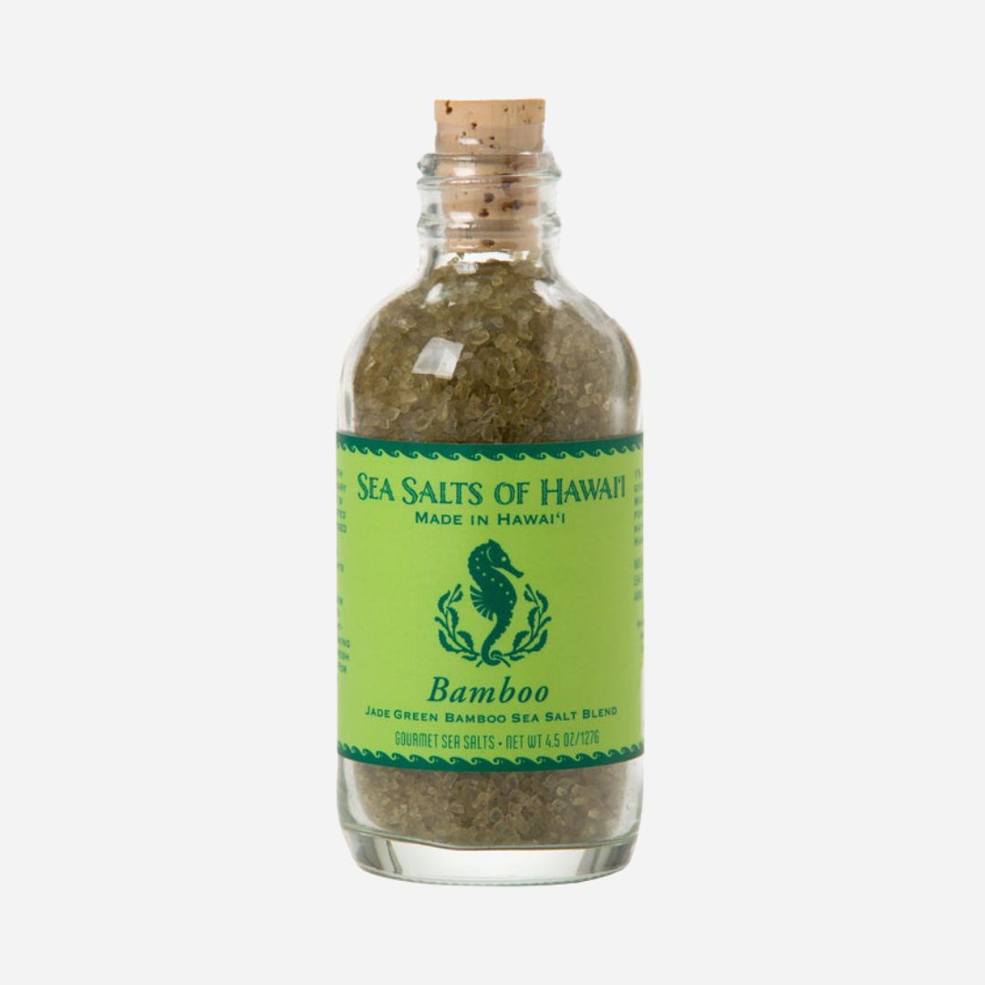 Sea Salts of Hawai'i - Green Bamboo Hawaiian Sea Salt