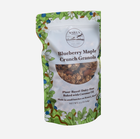Wailua Granola Co. - Blueberry Maple Crunch 10.5oz