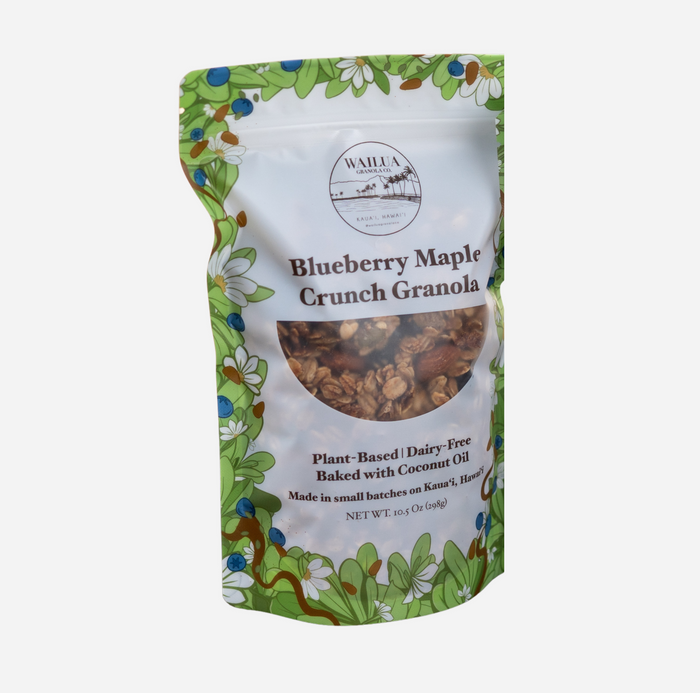 Showcase Special: Wailua Granola Co. - Blueberry Maple Crunch 10.5oz - NEW RELEASE