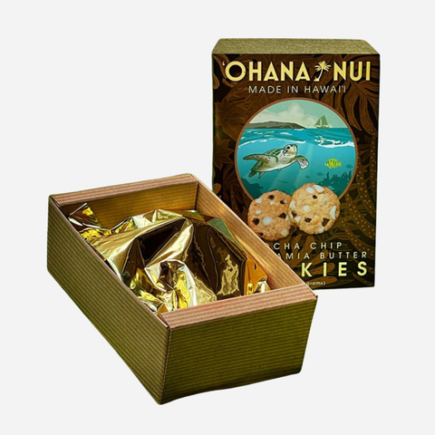 Ohana Nui - Mocha Chocolate Chip Macadamia Cookies Snack Size 3.5 oz