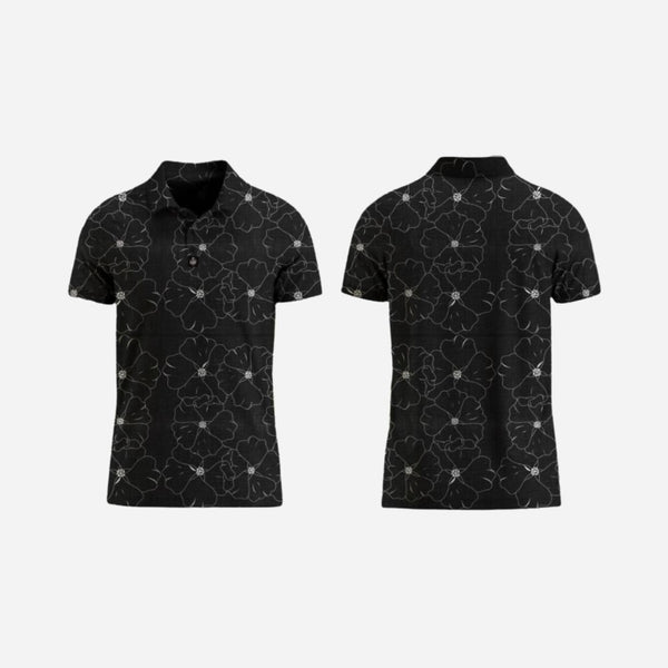 Sugar Caddy - Men's Polo - Black Ilima