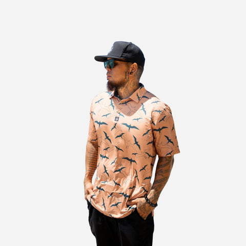 Sugar Caddy - Men's Polo - Sandy Birds