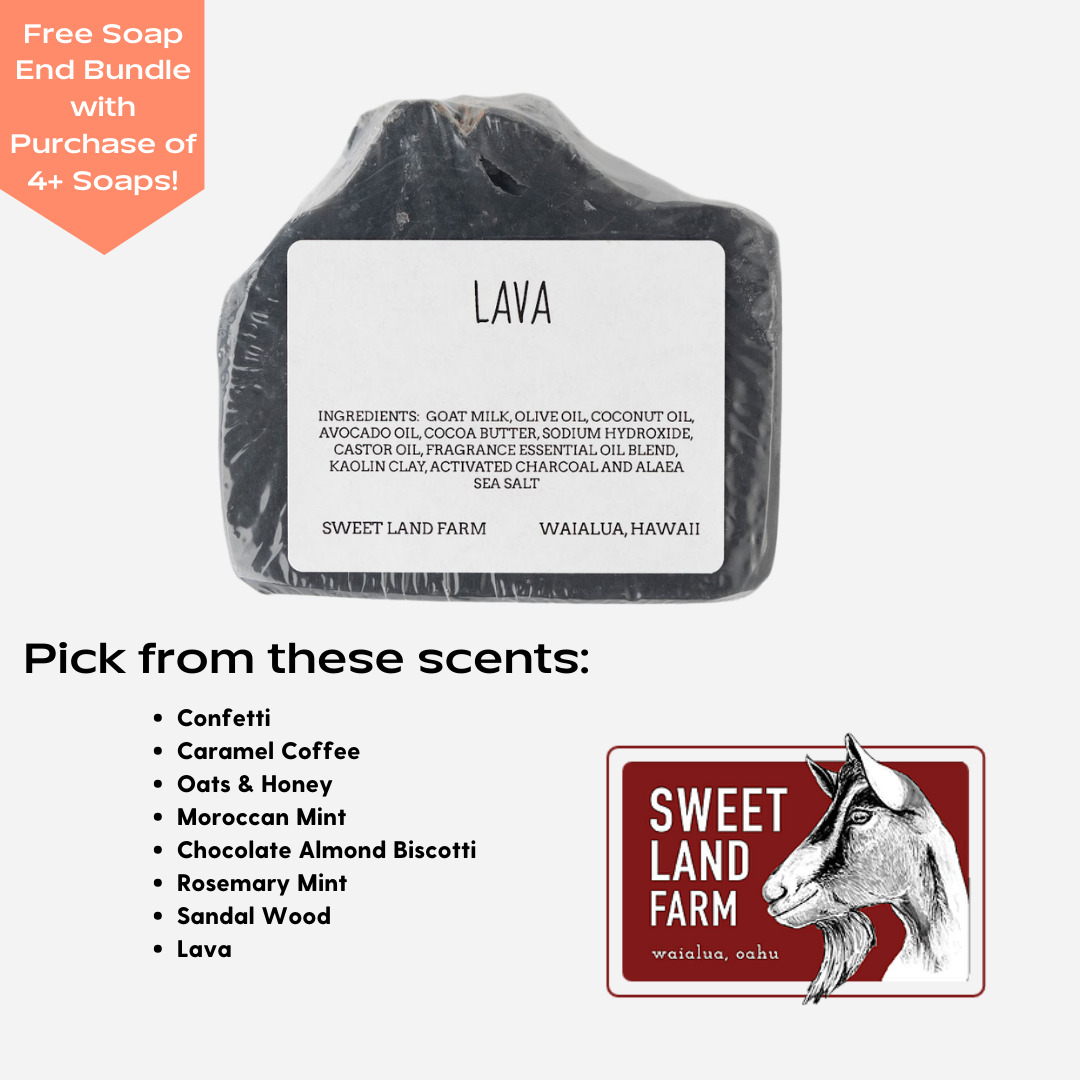 Sweet Land Farm - Handmade Soap With Goat Milk - Free Gift With Purchase of 4+ Sweet Land Products