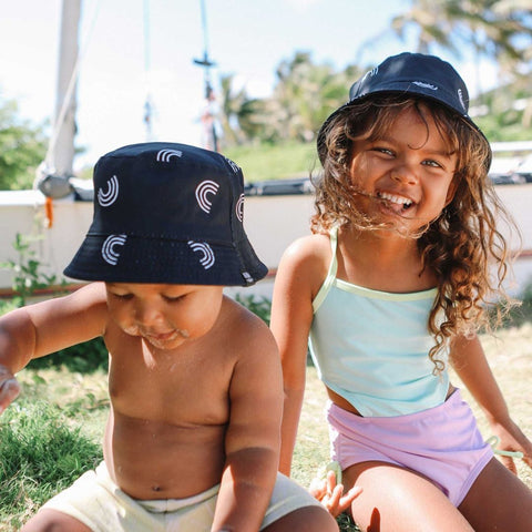 Tag Aloha Co - Keiki Bucket Hat - Anuenue