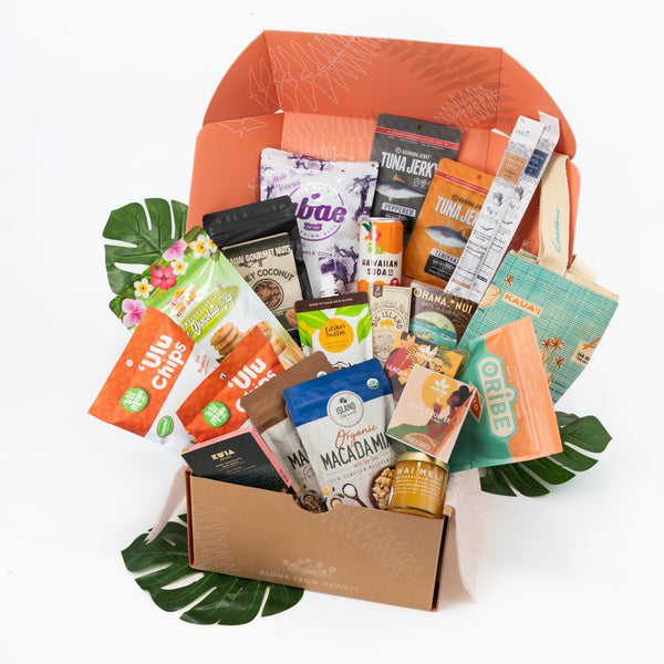 Bring the flavors of Hawai‘i straight to your doorstep with the Ultimate Hawai‘i Foodie Gift Set.