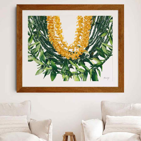 Aloha de Mele - May Day 23 Art Print