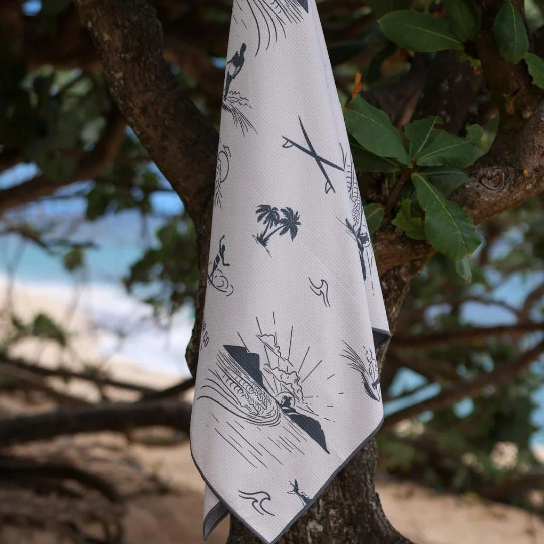 Tag Aloha - Popoia Beach Towel