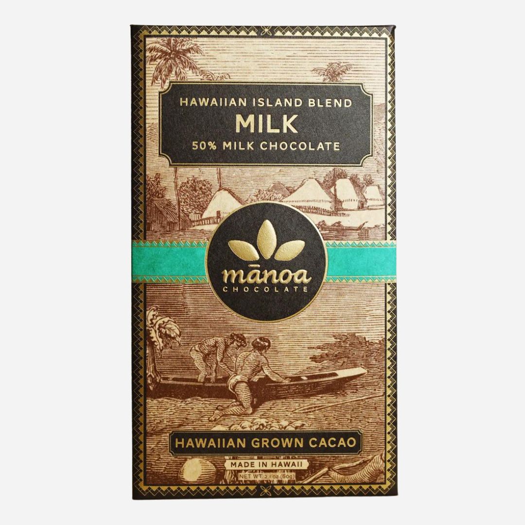 Mānoa Chocolate - Hawaii Island Milk Bar 50%