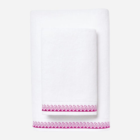 Avery + Lily - Wind + Wave Towels - Orchid