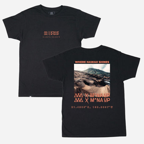 Mana Up x Ambassadors With Aloha - 'Where Hawaii Shines' T-Shirt - EXCLUSIVE!