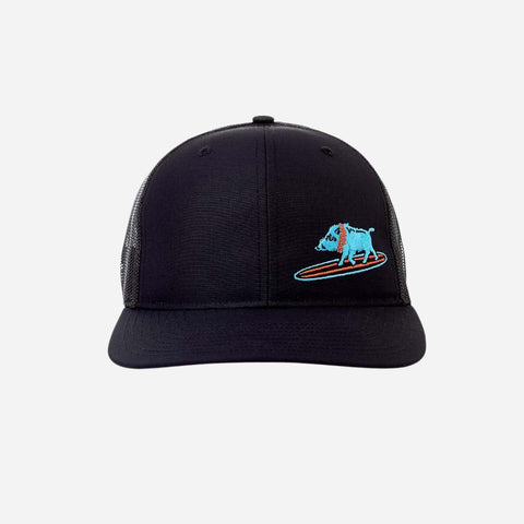 Western Aloha - Embroidered Surfing Boar Snapback