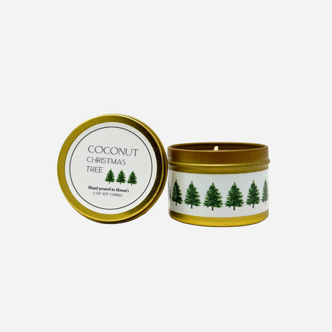 Jules + Gem - 2 oz Soy Candle - Coconut Christmas