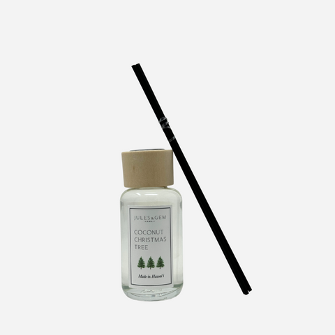 Jules + Gem - 4 oz Reed Diffuser - Coconut Christmas