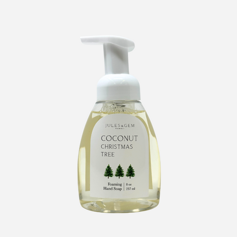 Jules + Gem - 8oz Foaming Hand Soap - Coconut Christmas