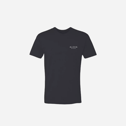 Aloha Modern - Men's Helu Po 'Ele'ele Tee - Black