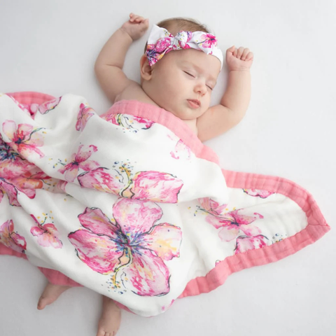 baby with blanket