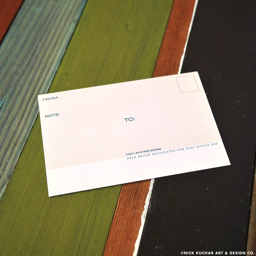 Nick Kuchar - Postcard Set (10 cards)