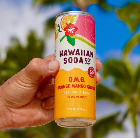 Hawaiian Soda Co - Sparkling O.M.G - 12 Pack