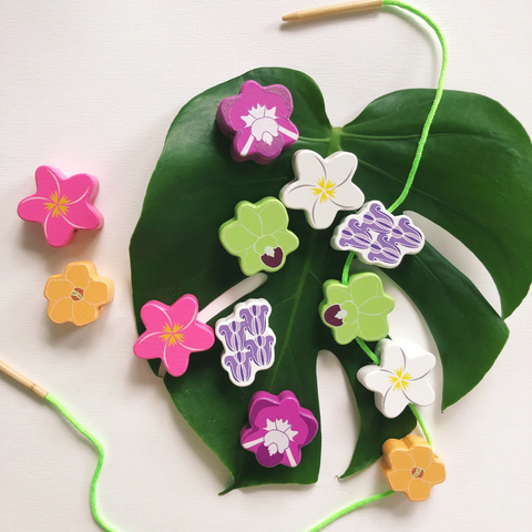 keiki kaukau pua bead set
