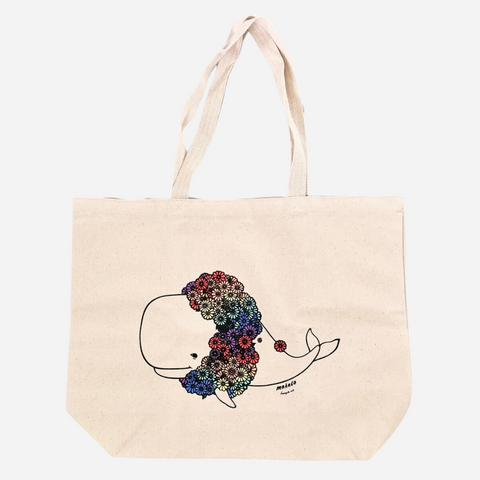 Kris Goto - 'Mahalo Whale' Tote