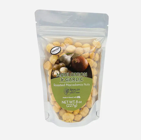 maui onion and garlic mac nuts