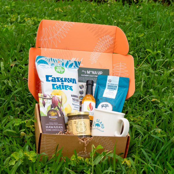 gift set in grass