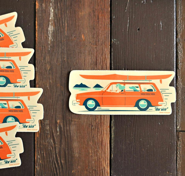 Nick Kuchar Stickers House of Mana Up