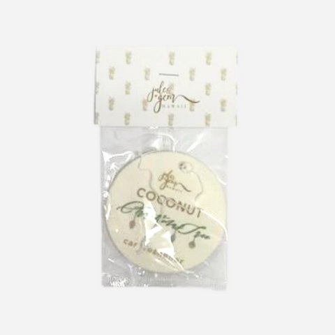 Jules + Gem - Coconut Christmas Tree Car Fresheners