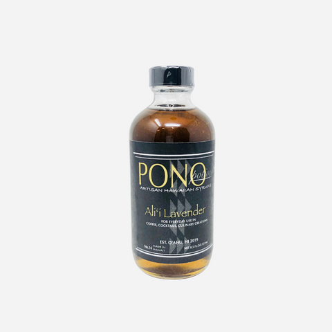 Pono Potions - Ali'i Lavender Syrup - 8.5 oz