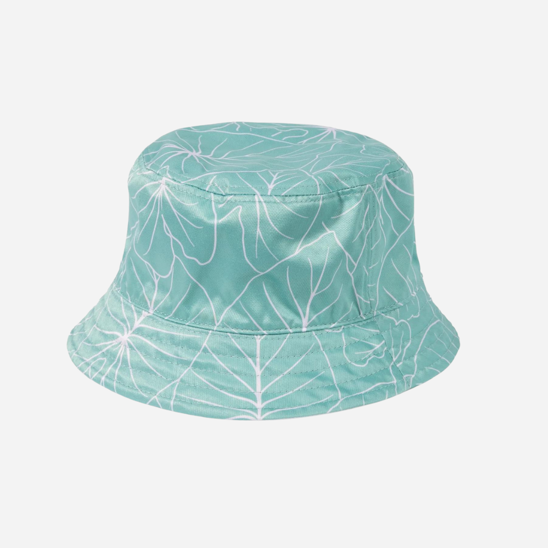 Tag Aloha Co - Reversible Bucket Hat - Kalo Teal
