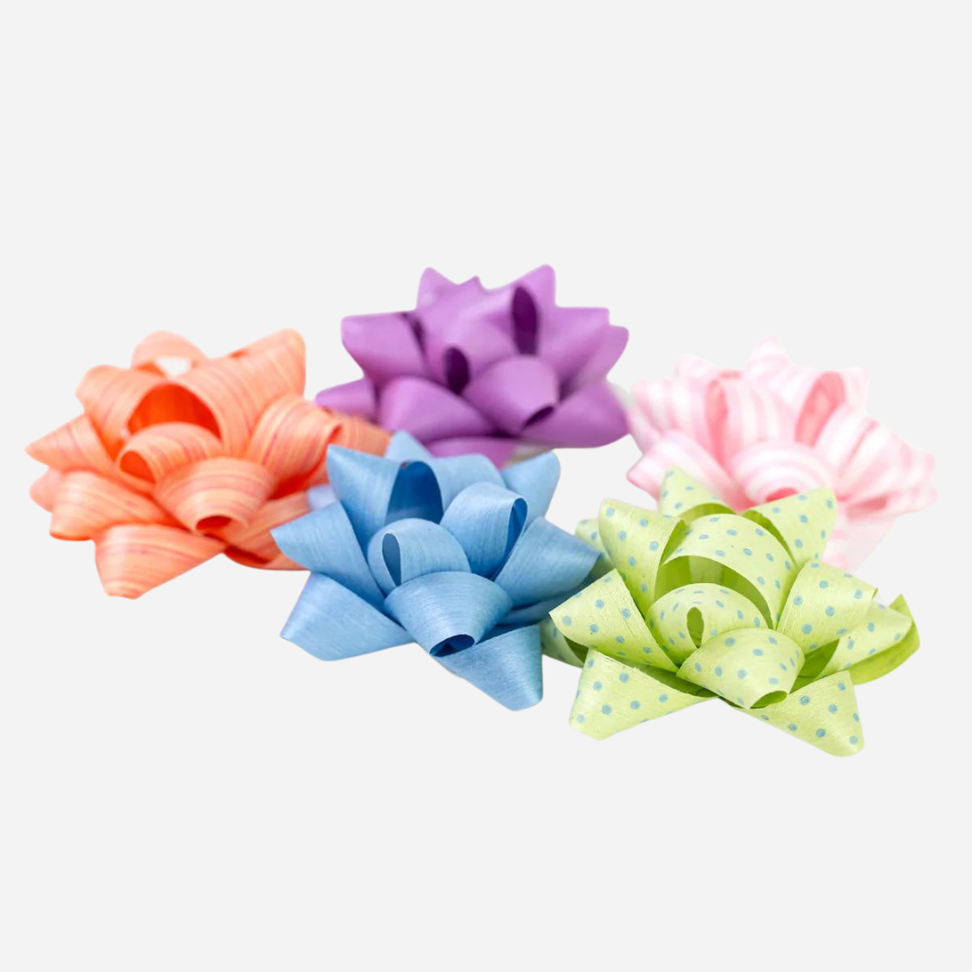 Wrappily - Eco Gift Bows - Soft Colors