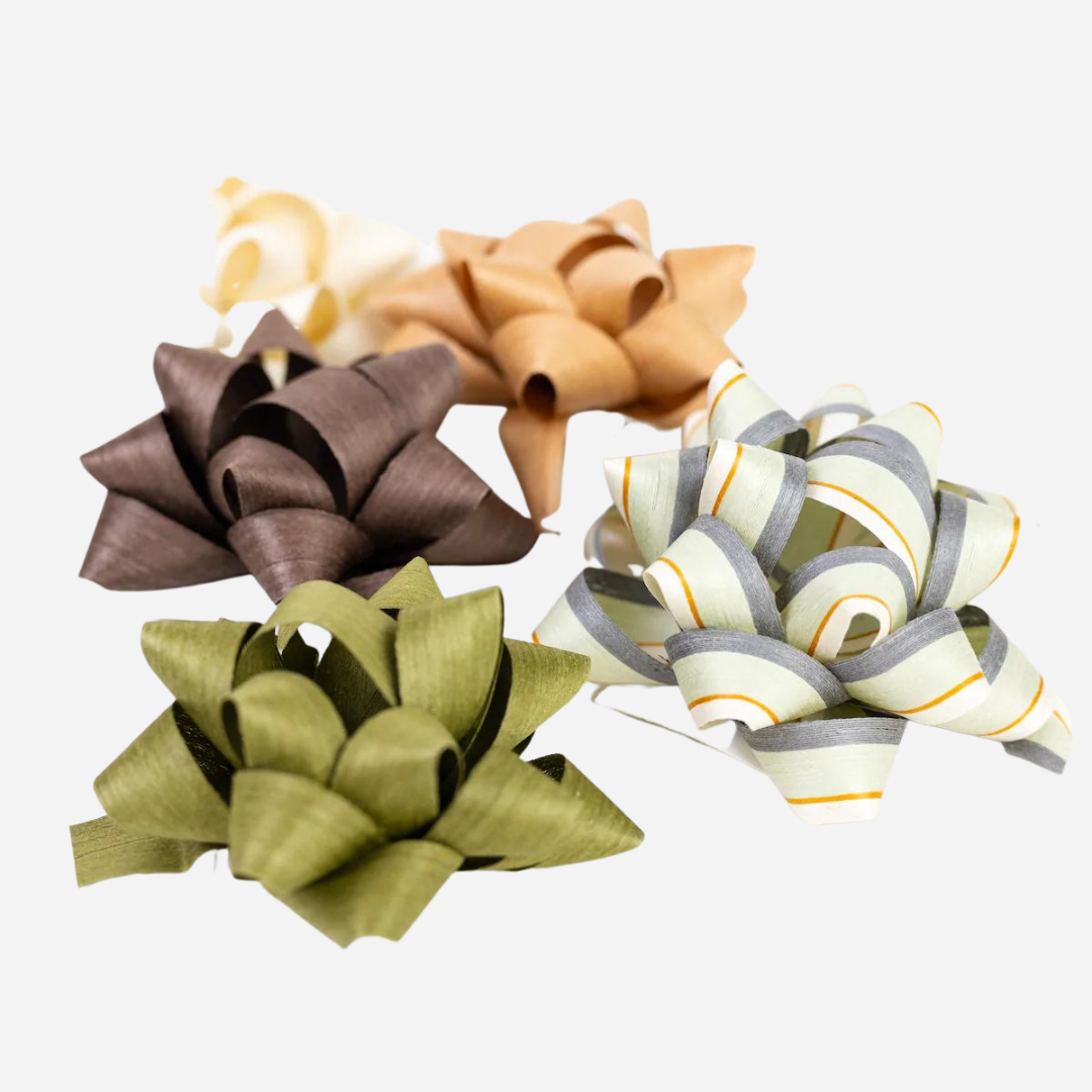 Wrappily - Eco Gift Bows - Earthly Neutrals
