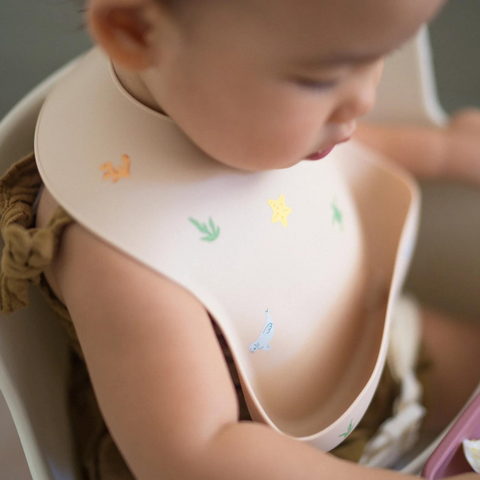 Ava + Oliver - Silicone Bib - Hawaiian Sea Animals