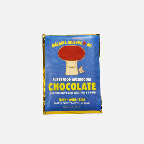 Malama Mushrooms - Mushroom Chocolate Bar - 35g