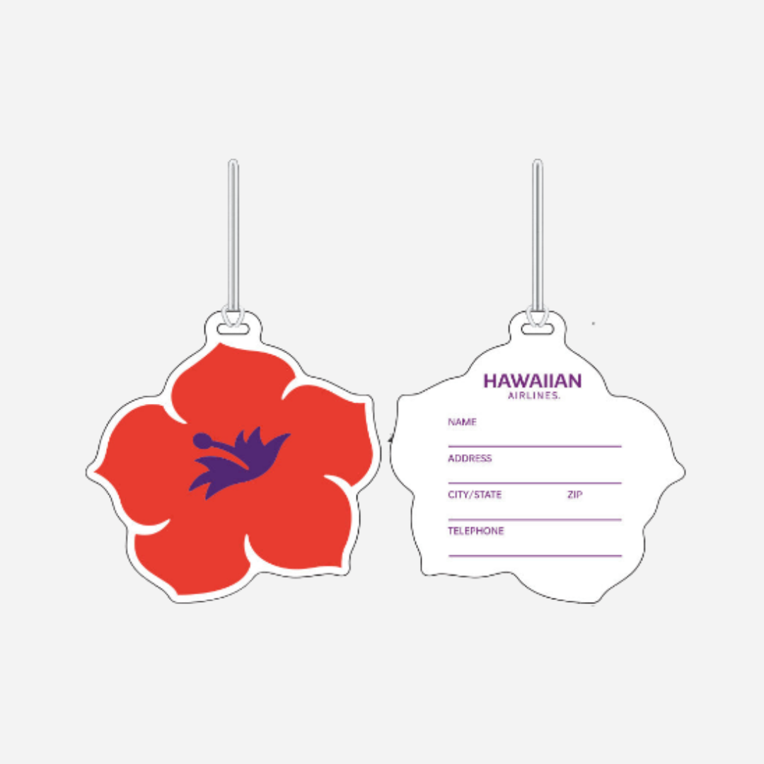 House of Mana Up x Hawaiian Airlines Luggage Tag