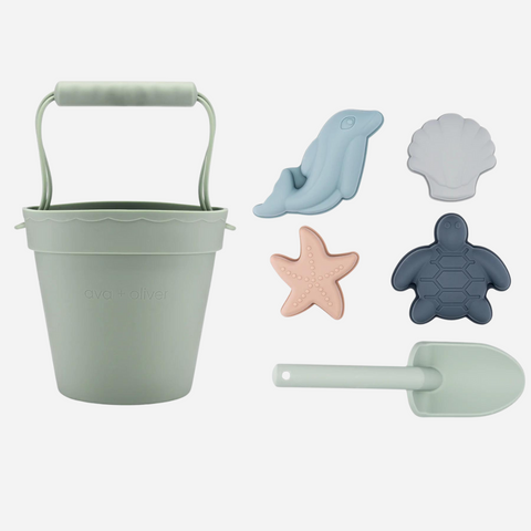 Ava + Oliver - Beach Set - Sage Green