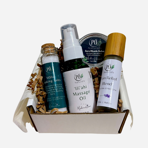 Po Naturals - Sore Muscle Gift Set