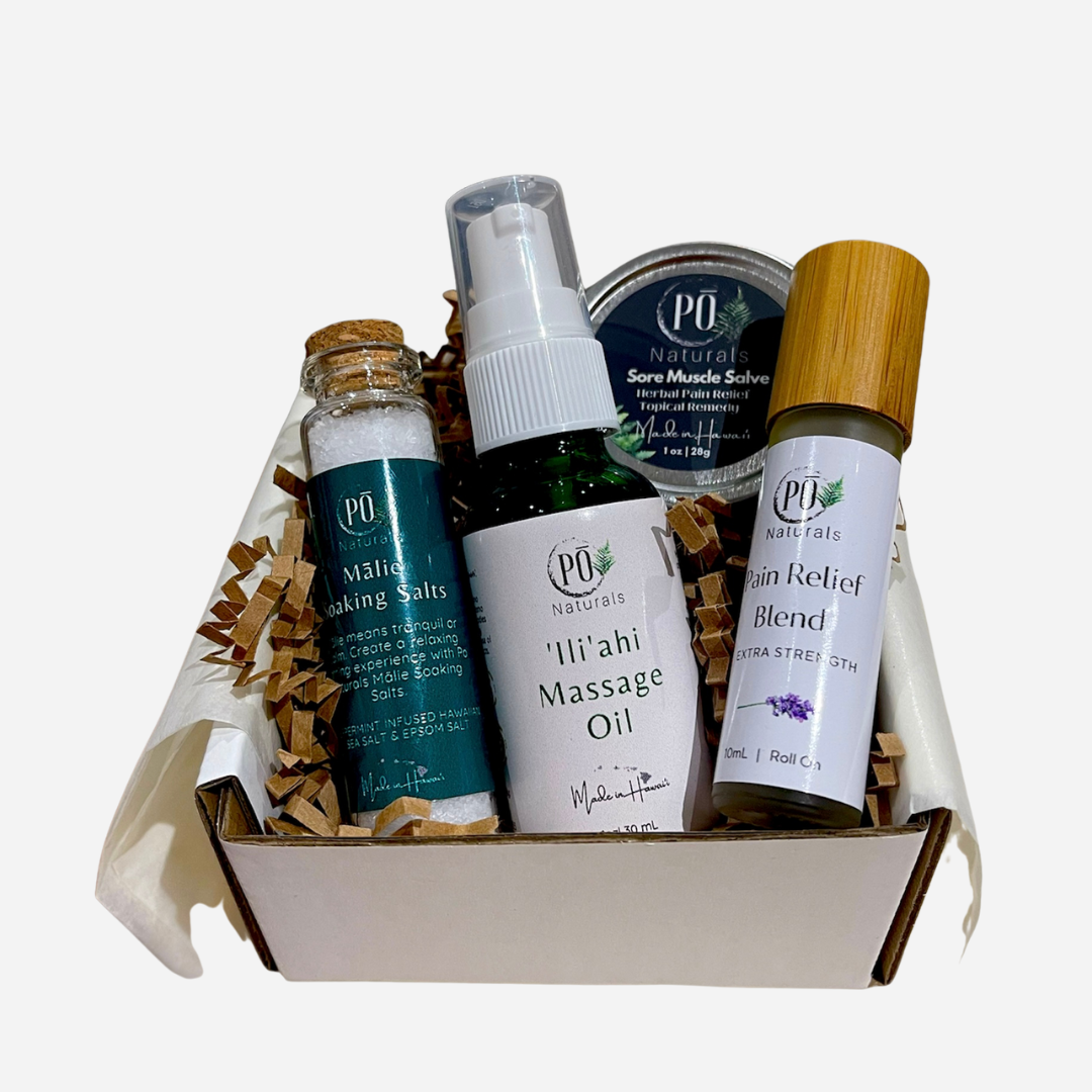 *Po Naturals - Sore Muscle Gift Set - EXCLUSIVE
