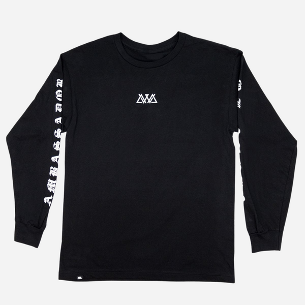 Duke Kahanamoku x AVVA - Long Sleeve T-shirt Black - Duke Surfboard Older