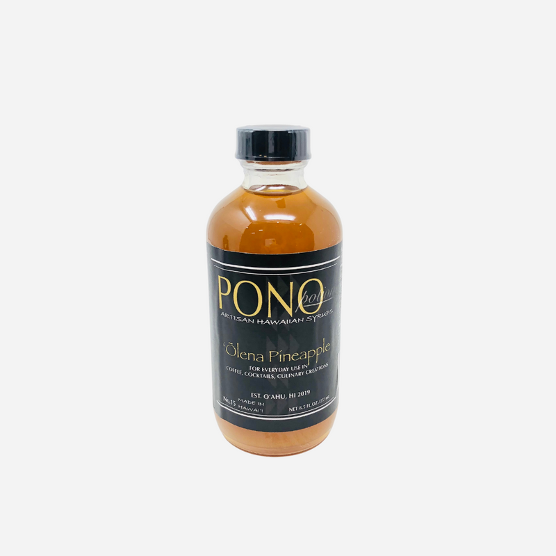 Pono Potions - 'Olena Pineapple Syrup - 8.5 oz