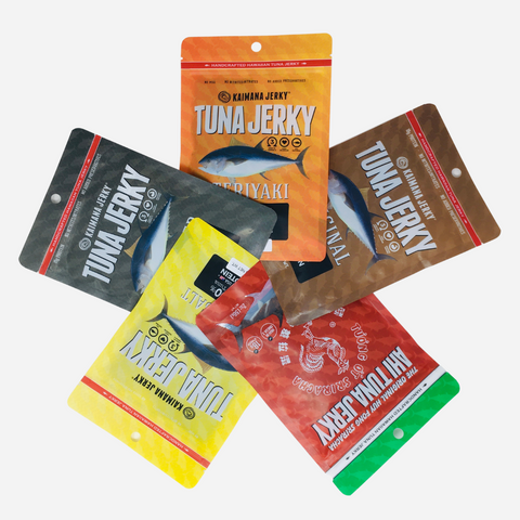 Kaimana Jerky - Tuna Jerky Sampler 5 pack