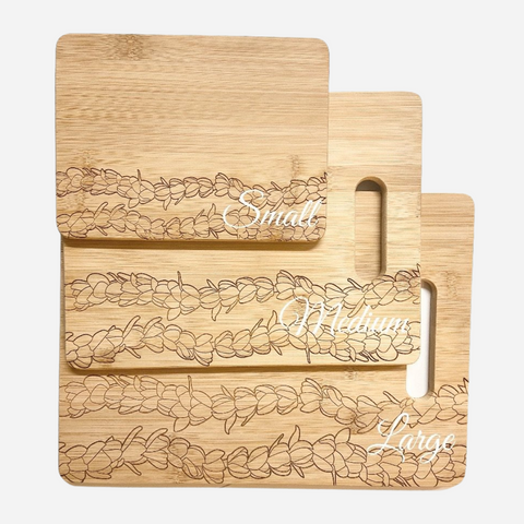 Laha'ole - Pīkake Bamboo Charcuterie Boards