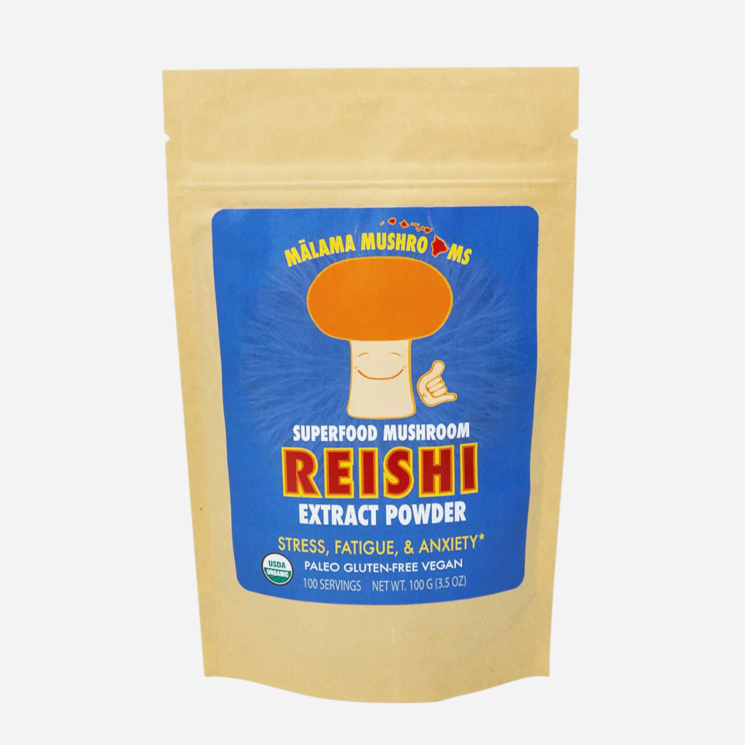 Malama Mushrooms - Reishi Mushroom Extract Powder