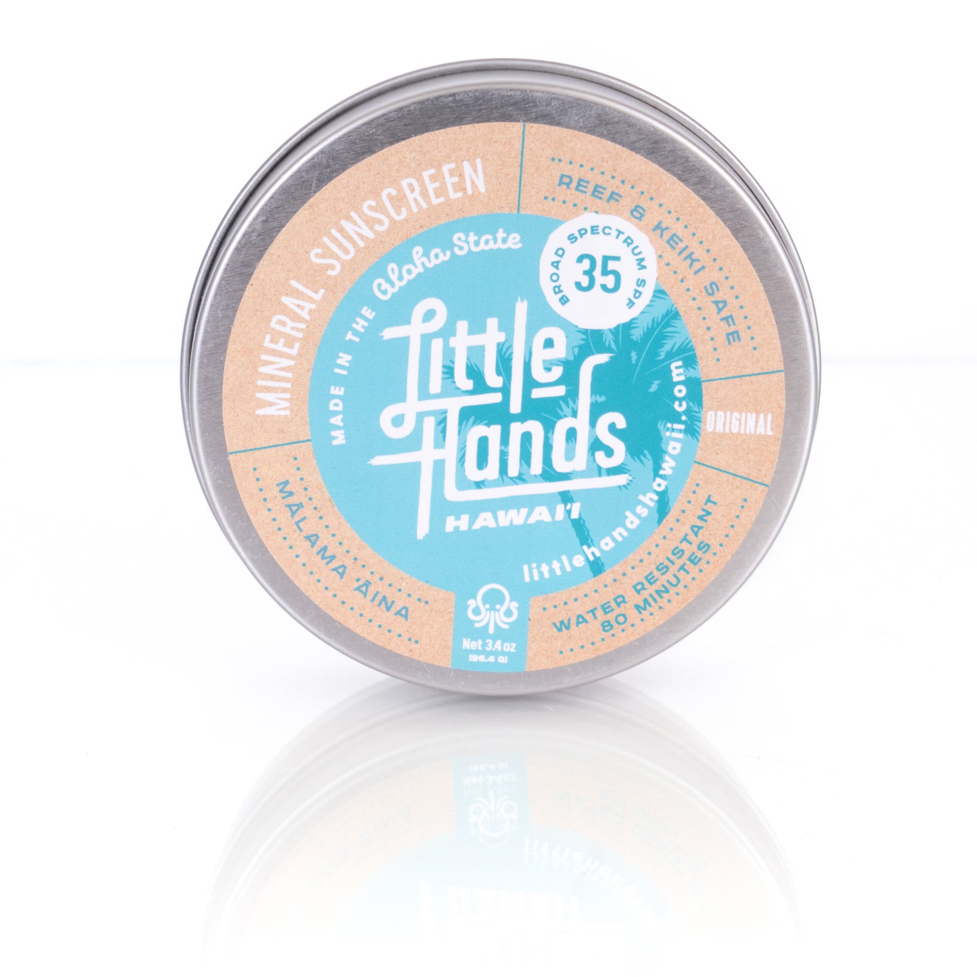 Little Hands - Body & Face Mineral Sunscreen Tin - Tinted  - Free Travel Size Mineral Sunscreen With Purchase!