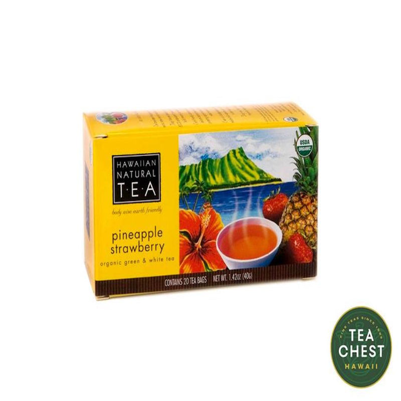 Tea Chest Hawaii Hawaiian Natural Tea Pack 20 Tea Bags House of Mana Up